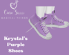 Krystal's Purple Shoes