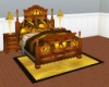 Gold Bed w/Poses