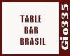 [Gio]TABLE BAR BRASIL