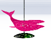 Pink Green Whale Lamp