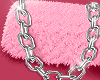 💕 Pink Fur Bag