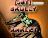 [J8T] skully Anklet