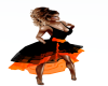 Black,Orange Flamenco