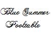 Blue Summer-pooltable