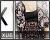 Xue| Black Floral Cardi