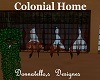 colonial home curtain