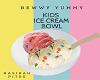 Kids Ice Cream Bowl III