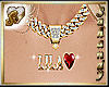 "S" LILA INDOMABLE GOLD