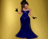Vestido novia azul