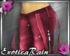 (E)Chill Pants: Pink/Red