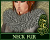 Neck Fur Gray