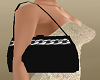 $ Black Shoulder Purse