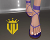 VV | Purple String Flats