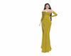 LZ LONG DRESS GOLD