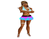PinkTealMiniSkirt 2