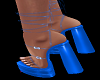 A**Dyyla Blue Heels