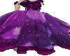 purple kid ball gown