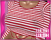 LL** Red striped shirt