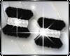 Fur Cuffs Black