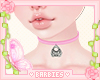 Planchette Choker Pink