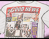 HES ALIVE! newspaper Tee