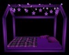 (DC) Purple Toddler Bed
