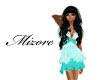 ~Mizzy~ TealWhite dress