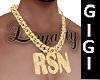RSN custom chain gold