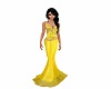 Glittery Yellow Gown