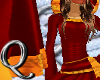 !Q Red Gold FW Gown