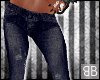 [BB] Washed Jeans DrkBlu