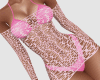 CA Pink Crochet Bikini