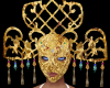 Gold Beads Masque