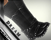 -DM-Black Leather Boots