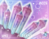 🌸; Xeya Arm Crystals