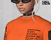 Dz. Orange Neon Sweater!