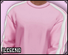 Pink Sweatshirt Stripe