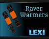 Raver ArmWarmers Orange