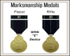Navy Marksmanship Medals