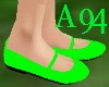 [A94] Child Green Shoes