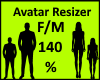 Avatar Scale 140%