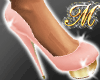 ^MQ^  Pink Wedding Shoes