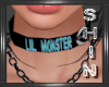 Lil Monster Belt Collar