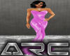 ARC Pink Fishtail Dress