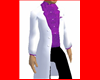 Tux with Purple Vest Tie