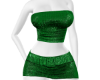 Green Shiny Outfit