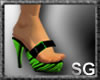 *SG* Green Sandals