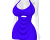 Blue Shiny Latex Dress