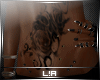 L!A belly tattoo