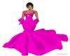 Exotic Hot Pink Gown #9
